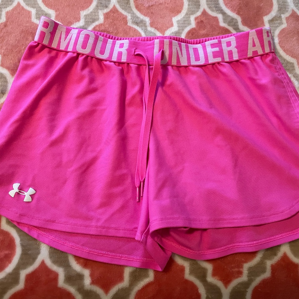 Pink Underarmour Shorts